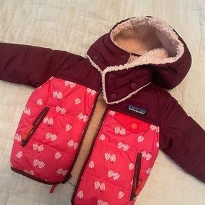 Patagonia tribbles coat, 3-6 mo.